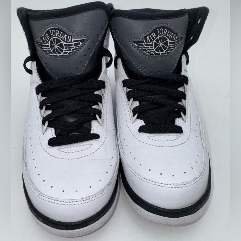 Jordan Gray and Black Sneakers